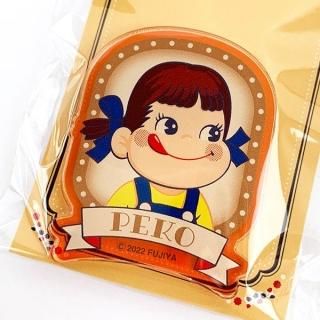 <img class='new_mark_img1' src='https://img.shop-pro.jp/img/new/icons15.gif' style='border:none;display:inline;margin:0px;padding:0px;width:auto;' />ペコちゃん 不二家 アクリルクリップ レトロペコ 文房具 日本製