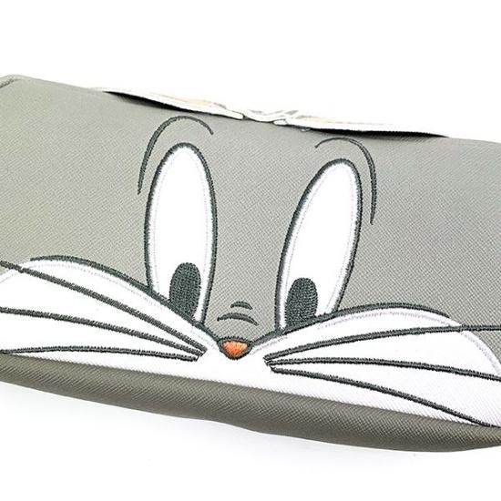 ルーニー・テューンズ バックス・バニー ドアップ ペンポーチ グレー