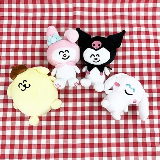 新品サンリオおえかきさんコラボお座りぬいぐるみ6点セット
