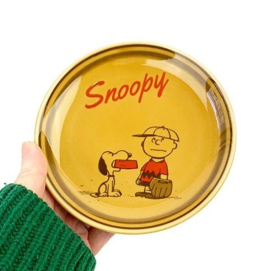 スヌーピー ペア14プレートセット レトロ 食器 キッチン ランチ スヌーピー ペア14プレートセット レトロ 食器 キッチン ランチ
