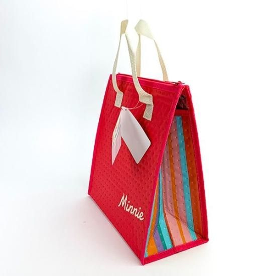 ディズニー レトロシリーズ ミニーマウス 不織布保冷 バッグ ランチ