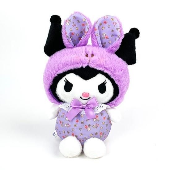海外限定 サンリオ 春眠花篮シリーズ クロミ ぬいぐるみ 東京発送 mofusand×サンリオキャラクターズ ぬいぐるみS(クロミ