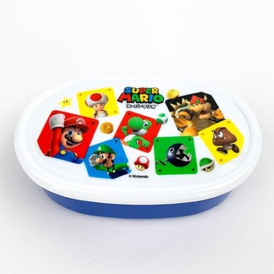 スーパーマリオ 23 抗菌 シール容器 3Pセット 保存容器 ランチ