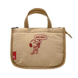 スヌーピー ミニトートバッグ 保冷保温 NEAT PEANUTS ルートート