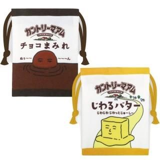 <img class='new_mark_img1' src='https://img.shop-pro.jp/img/new/icons15.gif' style='border:none;display:inline;margin:0px;padding:0px;width:auto;' />カントリーマアム チョコまみれ じわるバター ミニ巾着 セット 小物入れ 不二家