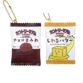 店内セール開催中!10％オフ対象商品! カントリーマアム チョコまみれ じわるバター フラットミニポーチ セット 小物入れ 不二家
