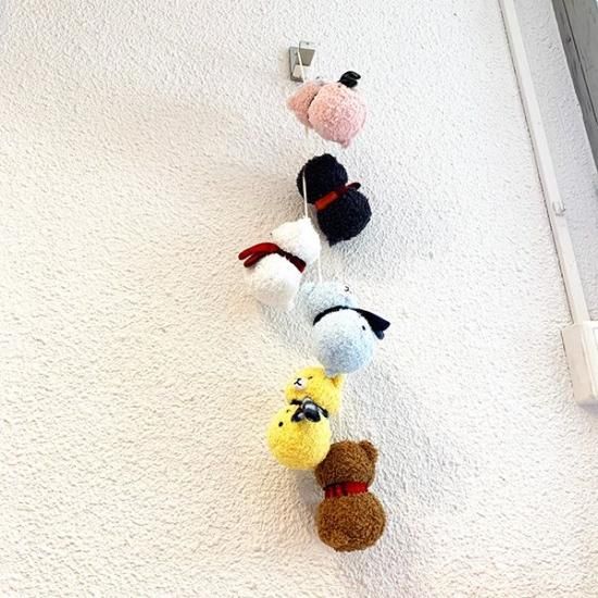 ぬいぐるみ 雪だるまベア イエロー パーフェクトワールド