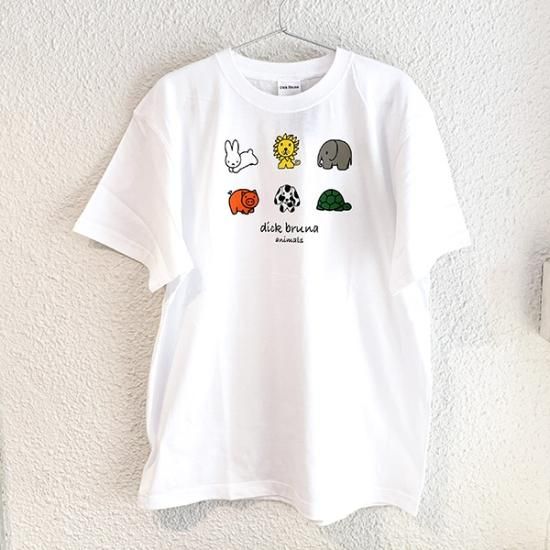 Miffy ミッフィー花柄Tシャツ ブルー×95cm | マタニティ・ベビー