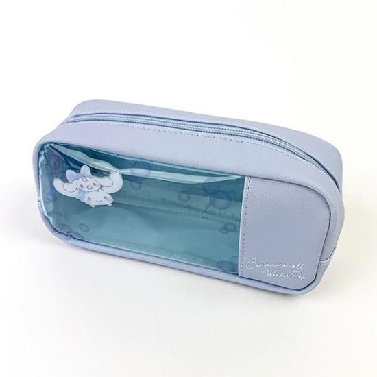 【高額売筋】 サンリオ シナモロール BOX ペンケース シナモロール クリア バッグ