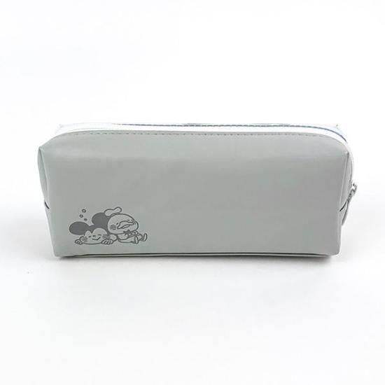 ディズニー BOXペンケース ミッキー＆ドナルド クリア