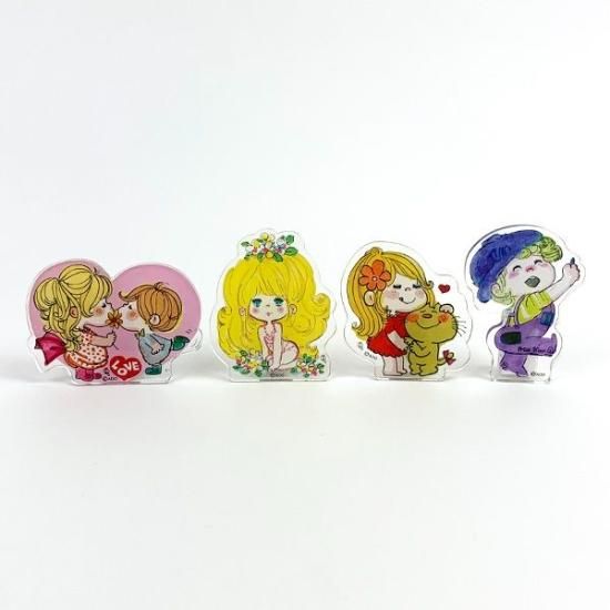 水森亜土 アクリルクリップ おえかき