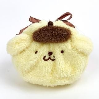 店内セール開催中!10％オフ対象商品! サンリオ ポムポムプリン まんまる巾着 巾着袋 小物入れ イエロー