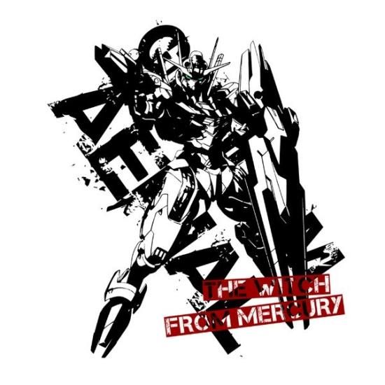 機動戦士ガンダム 水星の魔女 ガンダム・エアリアル Tシャツ
