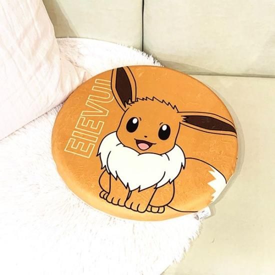 イーブイ クッション ポケットモンスター イーブイ モンスターボール 低反発もちもち