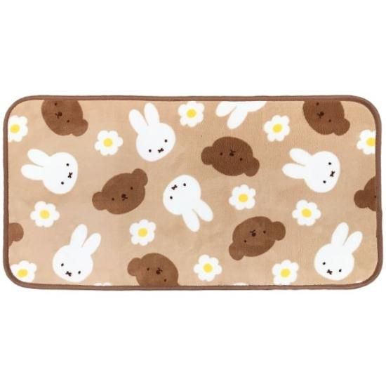 ミッフィー miffy マット （ミッフィー＆ボリス＆お花