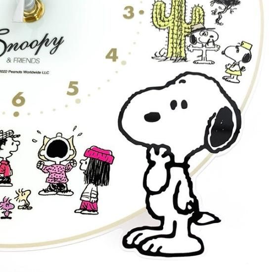 スヌーピー アクリル掛時計 ALLPEANUTS 掛け時計 時計 クロック スヌーピー アクリル掛時計 ALLPEANUTS 掛け時計 時計 クロック