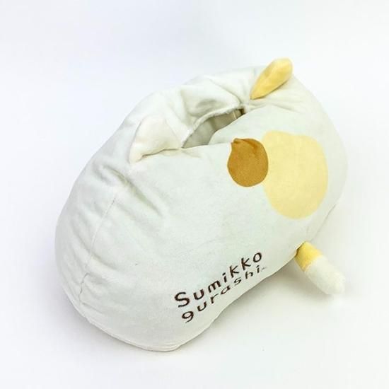 すみっコぐらし フェイスティッシュカバー(ねこ) クリーム すみっコぐらし フェイスティッシュカバー(ねこ) クリーム