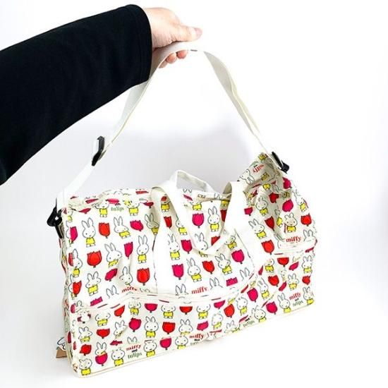 Miffy Foldable Boston Bag