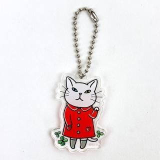 <img class='new_mark_img1' src='https://img.shop-pro.jp/img/new/icons15.gif' style='border:none;display:inline;margin:0px;padding:0px;width:auto;' />アンジー・ラ・コケット☆麗しのアンジー アクリルキーホルダー  アンジー アクキー ボールチェーン 招き猫アンジー