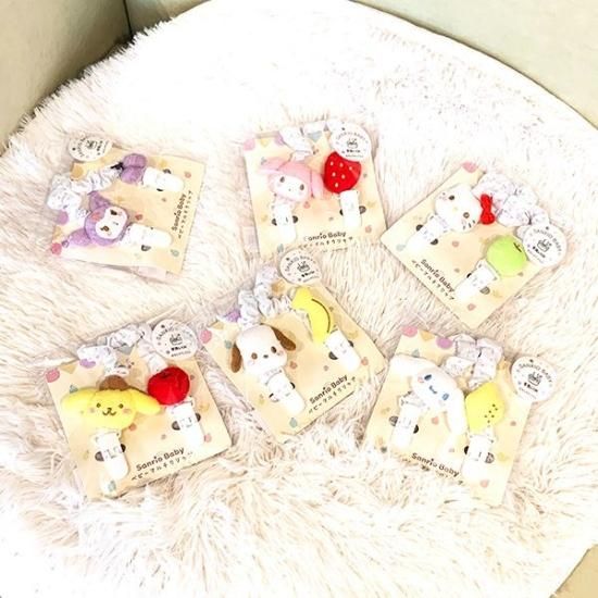 ぬいぐるみマルチクリップ　キティ　新品　未使用　　　　セット　ハローキティ ハローキティ』ぬいぐるみマルチクリップ (レインボー＆フラワー