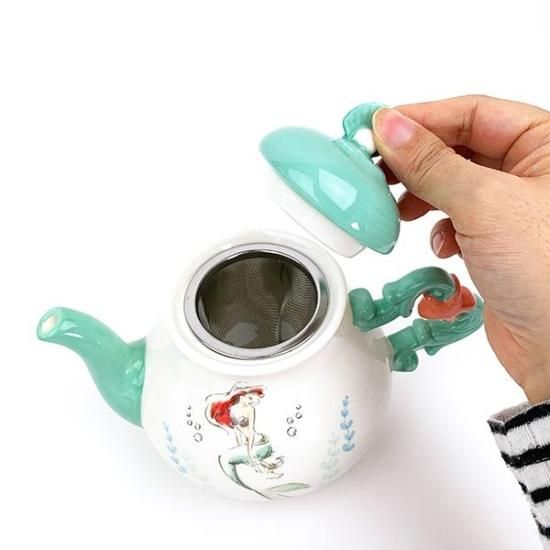 新品　未使用　東京ディズニーランド　リトルマーメイド　アリエル　陶器　インテリア アリエル 陶器製 イヤーフィギュア2003 リトル・マーメイド