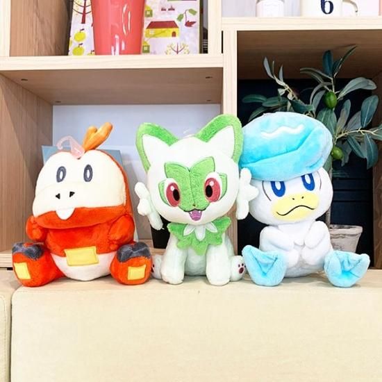 ポケットモンスター ニャオハ ぬいぐるみ（S） グリーン ポケモン