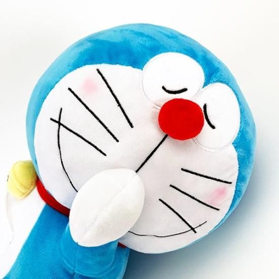 ドラえもん 添い寝 枕 ピロー 寝具 クッション 青