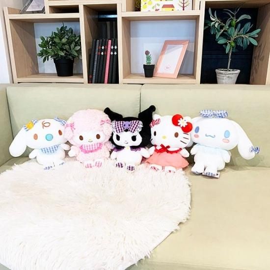 サンリオ シナモンロール ギンガムエンジェル ぬいぐるみ