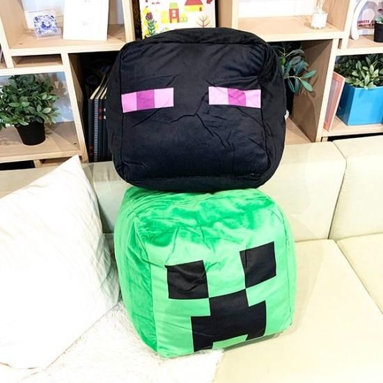 楽天市場】マインクラフト クッション 背当てクッション