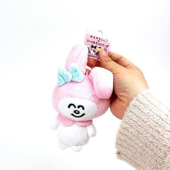 ※てんちゃんさん専用　７月6日まで 希少　サンリオ マイメロディ 電気コタツ マイメロディ マスコットチャーム（てんしとあくま）｜サンリオ