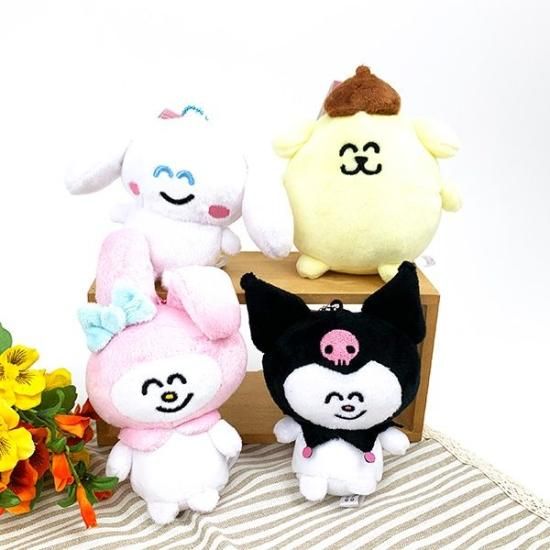 サンリオ ポムポムプリン さくらんぼチェック マスコット