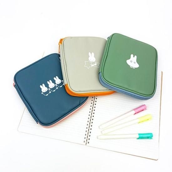 ミッフィー miffy ポーチ（obake） GREEN FLASH