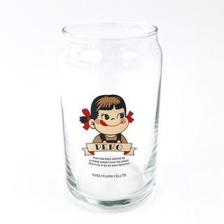 店内セール開催中!10％オフ対象商品! ペコちゃん 缶型グラス レトロ 日本製 不二家