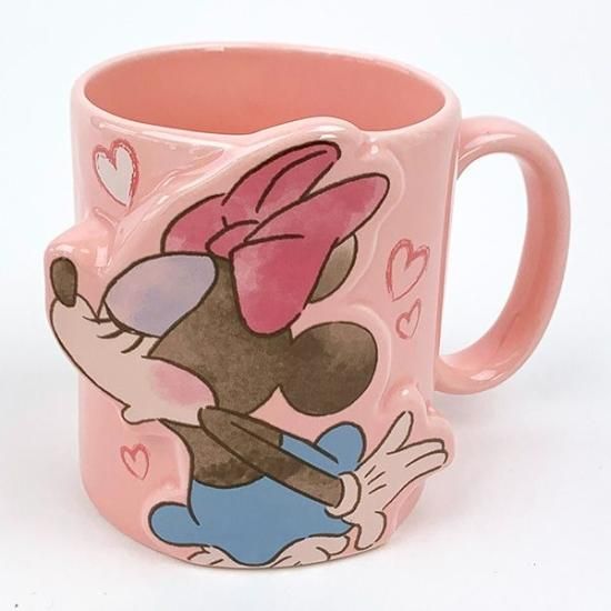 ディズニー ペアマグカップ (ミッキー&ミニー) ピンク Disney ディズニー ペアマグカップ (ミッキー&ミニー) ピンク Disney