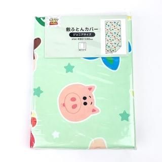 ディズニー トイストーリー 敷ふとんカバー ジュニアサイズ 布団 寝具 グリーン