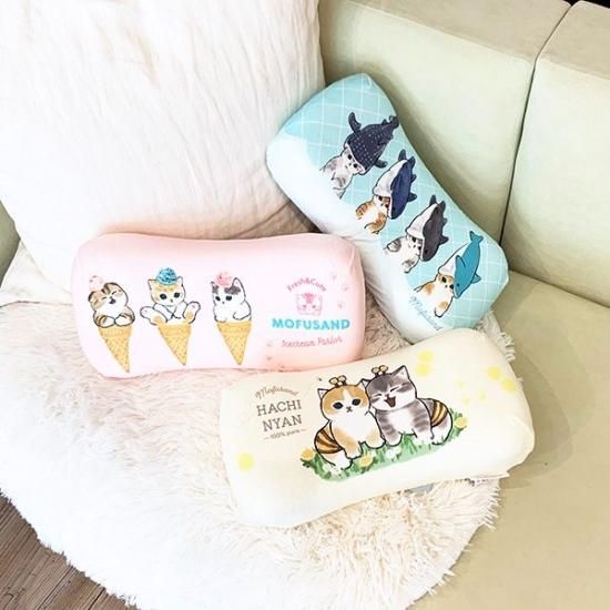 【新品未使用】mofusand コーラックコラボ ロングクッション 便秘薬「コーラックⅡ」×「mofusand」コラボ企画実施！