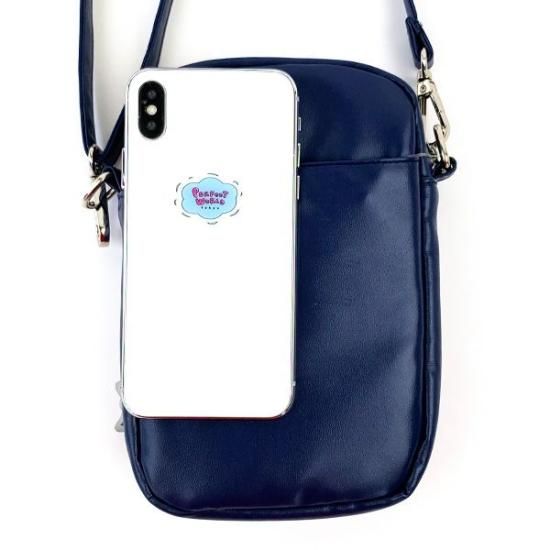 ムーミン 2WAY ミニショルダー 総柄 バッグ ポーチ