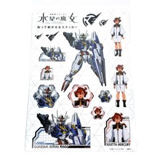 機動戦士ガンダム 缶バッジ ポストカード ステッカー グッズ セット 機動戦士Gundam GQuuuuuuX』× 東急歌舞伎町タワークライマックス
