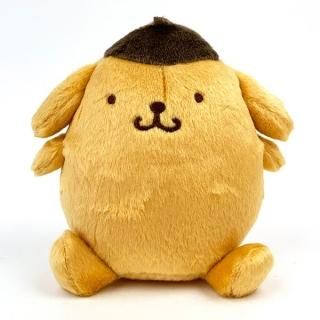 サンリオ ポムポムプリン ファンシーレトロ お座りぬいぐるみ インテリア ブラウン