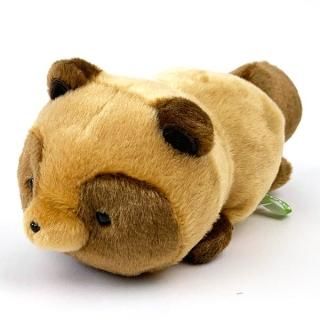 タヌキとキツネ タヌキ 這い(S) ぬいぐるみ ブラウン
