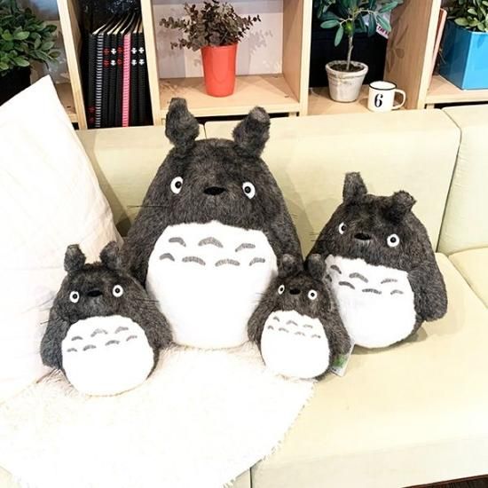 スタジオジブリ となりのトトロ 大トトロ(S) ぬいぐるみ グレー
