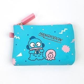 サンリオ ハンギョドン ジッパーポーチ NUU-Small 小物入れ グリーン