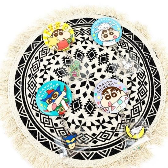 クレヨンしんちゃん チャーム付き缶バッチ チョコビ しんちゃん クレヨンしんちゃん チャーム付き缶バッチ チョコビ しんちゃん