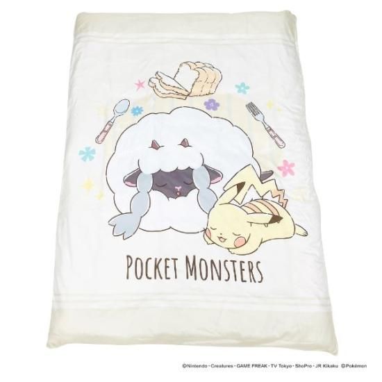 国内外の人気集結！ ポケットモンスター 掛ふとんカバー ベージュ 寝具 ジュニアサイズ シーツ・カバー