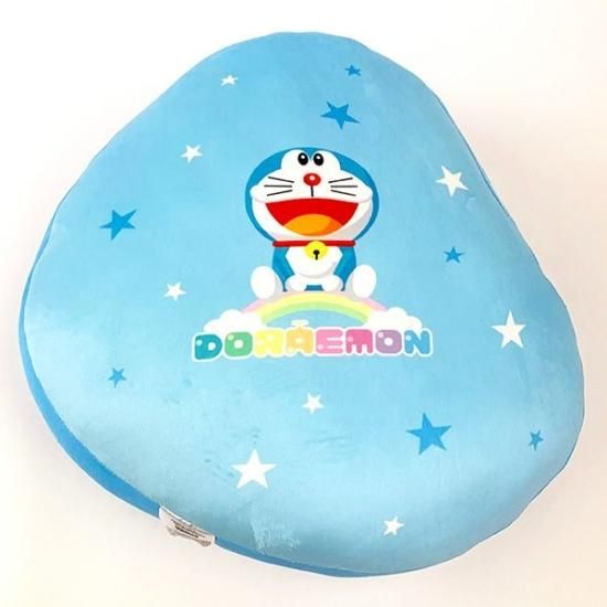 ドラえもん もちもちダイカットクッション インテリア ブルー