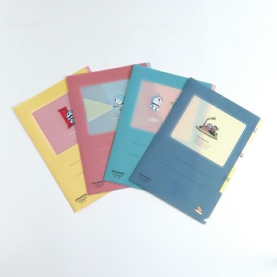 ドラえもん A4ポケットクリアファイル スモールライト 文具 書類