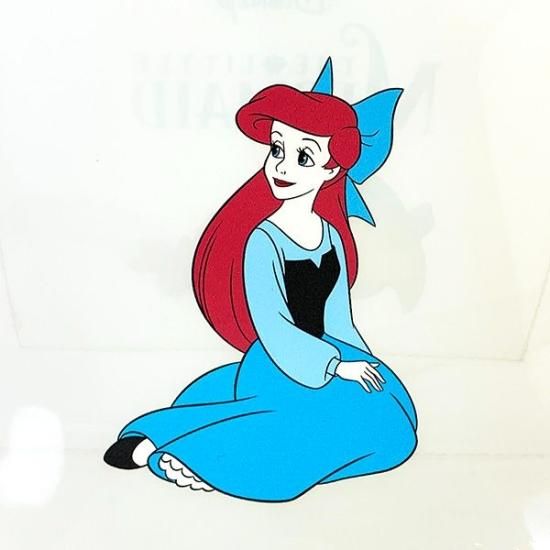 ディズニー プリンセス クリアボックスショルダーバッグ アリエル