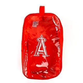 会員様限定30％OFF対象商品！ MLB シューズバッグ エンゼルス 靴入れ レッド 野球グッズ メジャーリーグベースボール