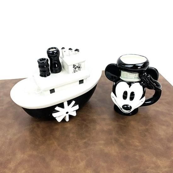 ディズニー100周年 ミッキー 蒸気船ウィリー3Dマグ STEAMBOAT ディズニー100周年 ミッキー 蒸気船ウィリー3Dマグ STEAMBOAT