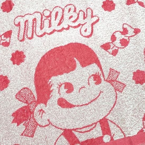当時品昭和レトロ新品未使用箱入りミニタオル&ペコちゃん缶&ストラップ他計6点 imgrc0094590641.jpg